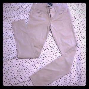 American Eagle Beige Skinny Pants
